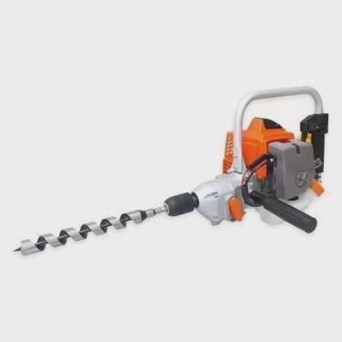 Imagem de Furadeira Profissional a Gasolina 2 Tempos 25,4CC 1HP VF500 Vulcan Ferramentas Laranja