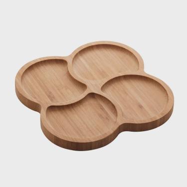 Imagem de Petisqueira Travessa de Bambu Decorativo 19,5cm Istambul - Rio Home