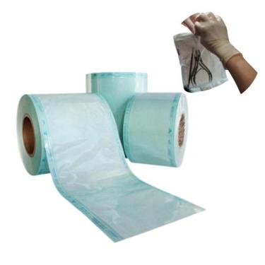 Imagem de Bobina Papel Grau Cirúrgico P/ Esterilização em Autoclave 10cmx100m - 