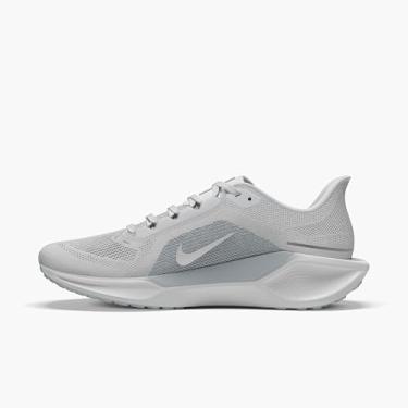 Imagem de Nike Tênis feminino Pegasus 41, Branco/Branco/Platina pura/Prata Metálica, 36