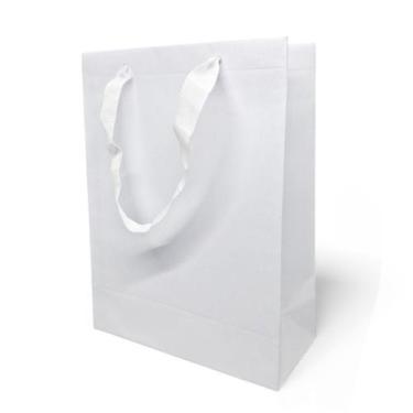 Imagem de Sacola De Papel Offset P Com Alça Prática Unidade 20 cm - Flash