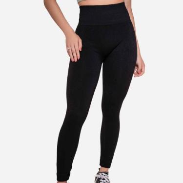 Imagem de Calça Legging Academia Sem Costura Levanta Bumbum Impllus, Preto, M