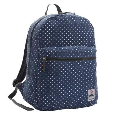 Imagem de Mochila de Costas Casual Canvas Teen Bolinhas Republic Vix Azul