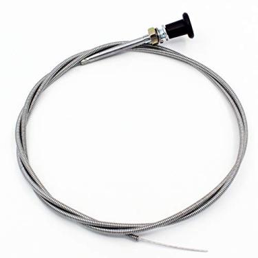 Imagem de YOFMOO Cabo de controle de estrangulamento push pull do carburador compatível com Tractor Go Cart Kart Vários Rotary 237 703971 290831 Universal