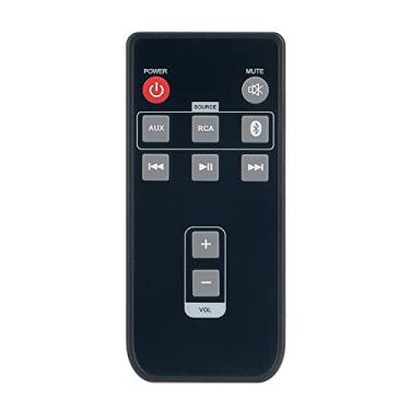 Imagem de Novo controle remoto de substituição compatível com alto-falantes Insignia Bookshelf NS-HBTSS116RC HBTSS116