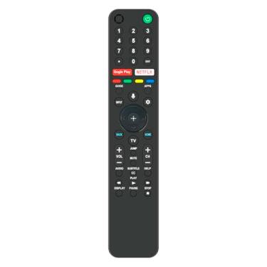 Imagem de PERFASCIN RMF-TX500B RMF-TX500U Controle remoto de voz substituído adequado para Smart TV Sony Bravia XBR48A9S XBR-48A9S XBR49X800H XBR-49X800H XBR49X950H XBR-49X950H XBR55A8H