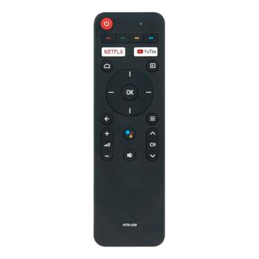 Imagem de PERFASCIN Controle remoto de substituição por voz HTR-U28 adequado para Kogan/Haier Smart Android LED HDTV TV LE40K6600G HTRU28 H50S6UG H65S6UG KALED32RH9000SUA H55S6UG