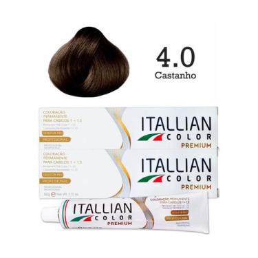 Imagem de 2 Unidades Coloração Itallian Color 4.0 Castanho - Itallian Hairtech