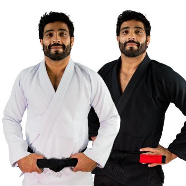 Imagem de Keiko, Kimono Jiu Jitsu Balance, Unissex, Branco, A3