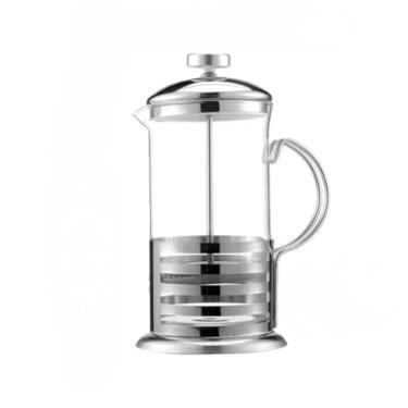 Imagem de Cafeteira Prensa Francesa de Inox e Vidro 350 à 800ml Café Cremeira Chá Capuccino Cremoso Suco Jarra Francesa(350ml)
