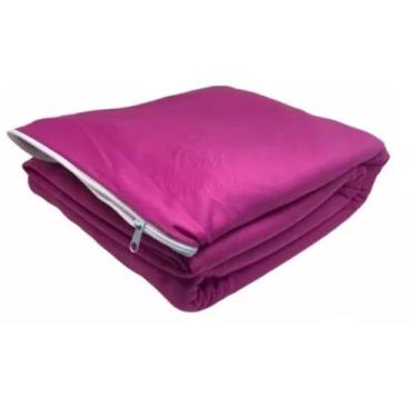 Imagem de Capa de Colchão Para Cama Queen Com Ziper Resistente em Malha Gel Gros