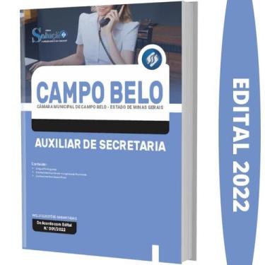 Imagem de Apostila Concurso Campo Belo Mg Auxiliar De Secretaria - Editora Soluc