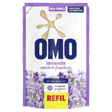Imagem de Sabão Líquido OMO Lavanda Refil 900ml