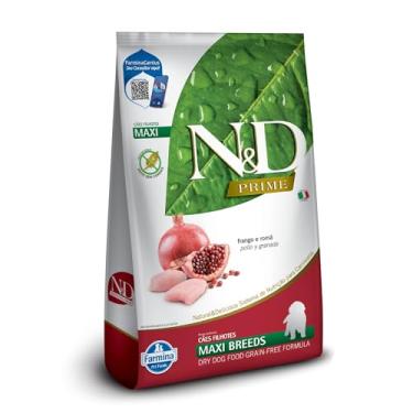 Imagem de N&D PRIME Ração Farmina N&D Prime Frango E Romã Cães Filhotes Raças Grandes - 10 1Kg