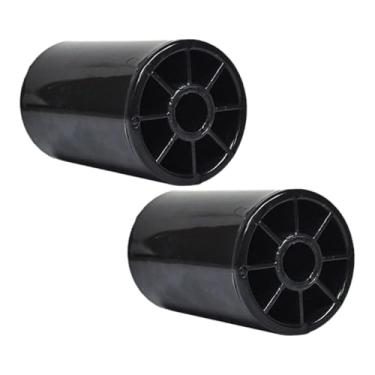 Imagem de Ioensy 2 peças de rodas de rolo anti-escalpo para deck, práticas, resistentes e portáteis, substitui acessórios para cortador de grama 1668513 1668513SM