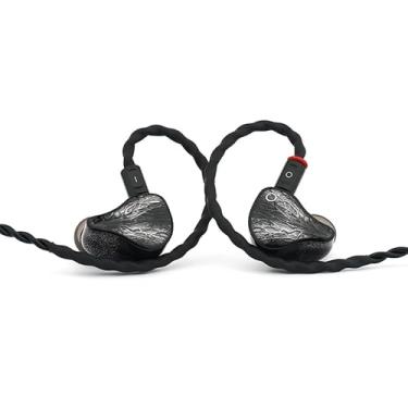 Imagem de IOAUDIO SOGNO 2DD 6BA Fones de ouvido intra-auriculares híbridos com cabo multi-plugue 4,4 mm/2,5 mm/3,5 mm