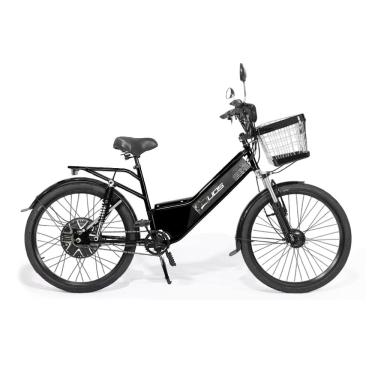 Imagem de Bicicleta Elétrica - New Full 800w Lithium - Preta - Duos Bikes