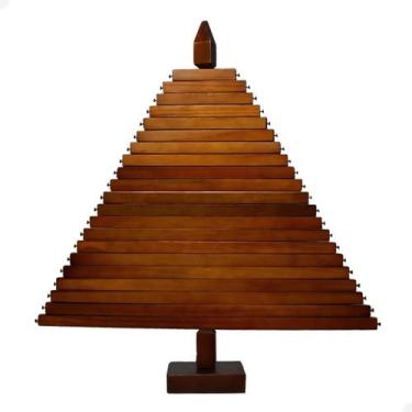 Imagem de Arvore de Natal em Madeira Articulada 60cm - Beto Moveis, VERNIZ