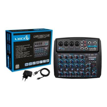 Imagem de Mesa de som e interface de audio para live/streaming/podcast - LYCO