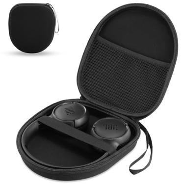 Imagem de Capa compatível com Tune 510BT 520BT 720BT 770NC 670NC, Sony WH-CH720N WH-CH520, fones de ouvido sem fio com cancelamento de ruído, capa de fone de ouvido portátil para viagem (preto)