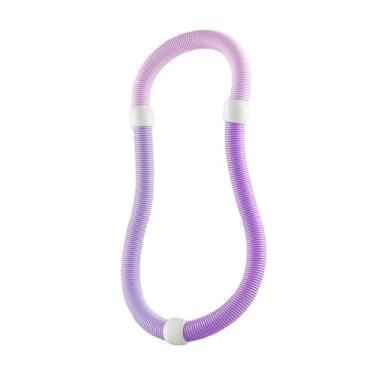 Imagem de KiBcsLic Arco de fitness com peso, círculo de fitness para exercícios abdominais, arco de mola macia com peso, 1.3kg