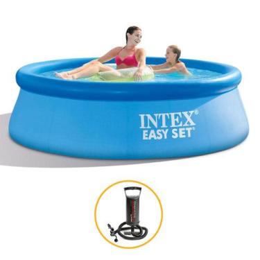 Imagem de Piscina Inflável Easy Set 1.942 Litros com Bomba de Encher Intex