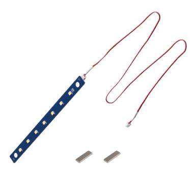 Imagem de Imdinnogo Acessórios Para Impressora 3D Adventuer 5M/5M Pro 24V Placa De Luz Led Substituição: 7 Peças Contas Lâmpada Com Cabo Flexível Faixa Iluminação Branca Fria Brilhante - Aumento Do Brilho Da