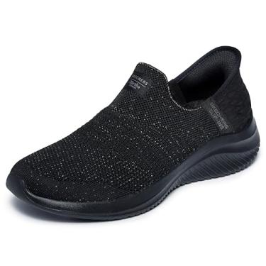 Imagem de Skechers Tênis feminino Martha Stewart Ultra Flex 3.0 Neptune, Preto, 41