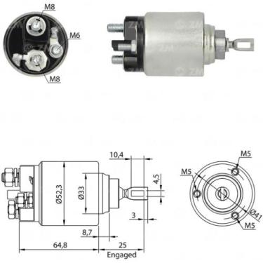 Imagem de Relê Renault Trafic 1999 a 2005 ZM 1-379
