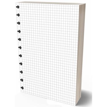 Imagem de Refil Caderno Discos 90G 100 Folhas Quadriculado G 11 Furos