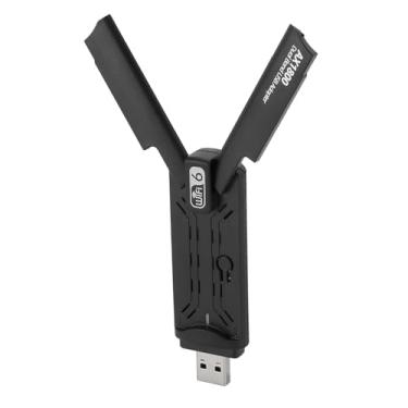 Imagem de Zhjvihx Adaptador Wi -Fi USB, 2,4g 5G Adaptador de Rede Sem Fio de Banda Dupla para Computador
