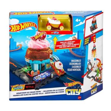 Imagem de Pista Sorveteria Na Cidade Hot Wheels City - Mattel HTN77