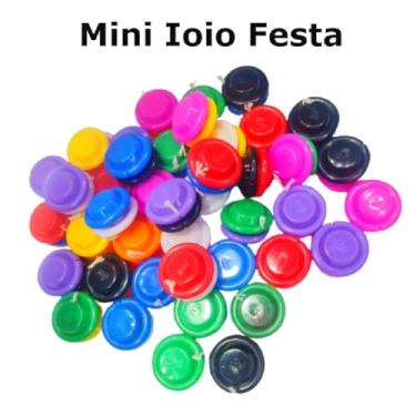 Imagem de Kit 25 Mini Ioio Brinquedo Infantil p/ Kit Festa Lembrancinha Prenda