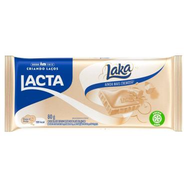 Imagem de Chocolate Branco Lacta Laka 80g