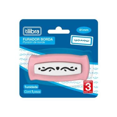 Imagem de Furador Borda Decorativo 41mm Coração Tilibra
