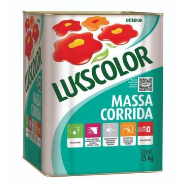 Imagem de Massa Corrida Pva Interior Lukscolor 25kg