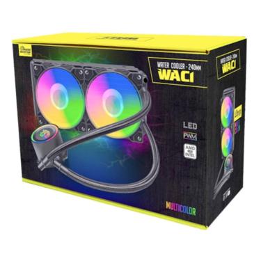 Imagem de Water Cooler K-Mex Waci Ice Gun 240mm Preto