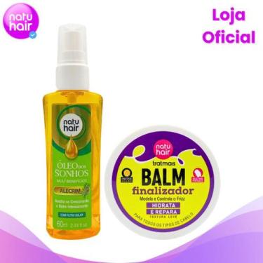 Imagem de Kit Balm Finalizador + Óleo dos Sonhos Alecrim - Natuhair Cosméticos