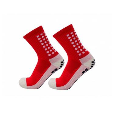 Imagem de Meia esportiva, tecido respirável antiderrapante, tamanho único 39-46 