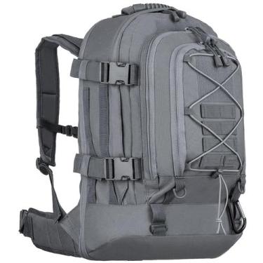 Imagem de Mochila Miramrax Tactical Military Hiking 39-64L para homens cinza