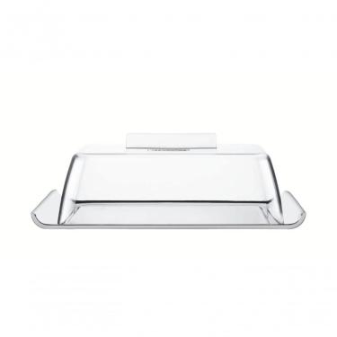 Imagem de Manteigueira Retangular Tramontina Quadrata Em Aço Inox Com Tampa Transparente