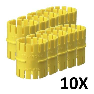 Imagem de Kit 10 Emenda Luva Pressão Para Conduíte Corrugado 32Mm 1``