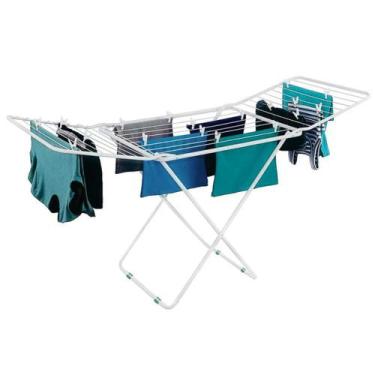 Imagem de Varal de chão maxi otimiza mor com abas em aço