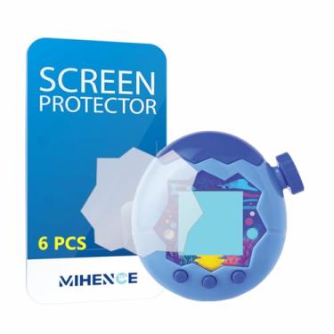 Imagem de MIHENCE Protetor de tela compatível com Tamagotchi Paradise, película protetora PET HD (6 peças)