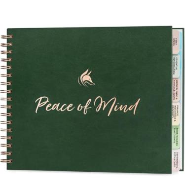 Imagem de Agenda CF "Peace of Mind" (verde-escuro, menor que A4 (26,7 cm x 23 cm))