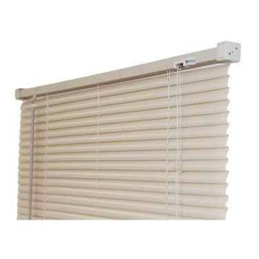 Imagem de Persiana Horizontal Pvc Bege 120 L X 220 A Cm Cortina