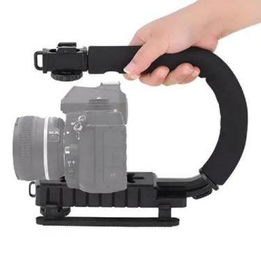 Imagem de Suporte Estabilizador De Mão Grip Camera Dslr E Filmadora - Minymix