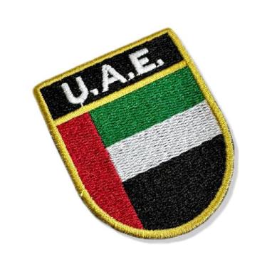 Imagem de BP0210E-011 Bandeira U.A.E. Patch Bordado 5,7x6,8cm SA23 - BR44