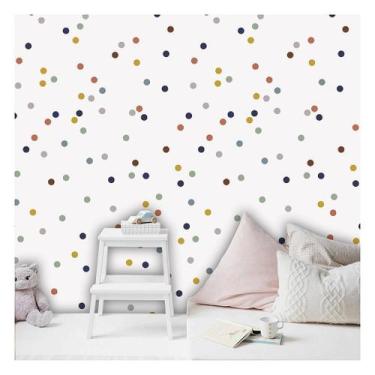 Imagem de Papel de Parede Decorativo Infantil Confete - Adesivo Autocolante 3M -
