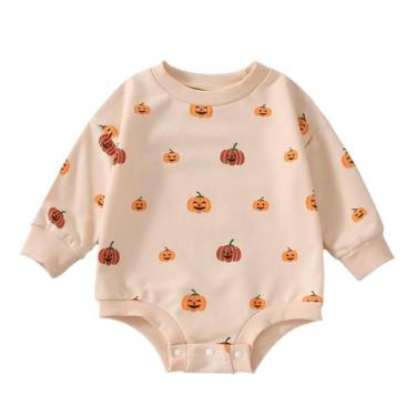 Imagem de Macacão de bebê Leotard Ayalinggo Pumpkin Patch de 6 a 12 meses